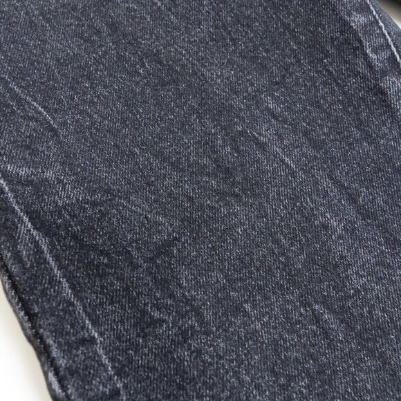 NEW FRAME Le High Straight Jeans Mid Rise Ankle Black Acid Wash Edgey - Picture 11 of 14